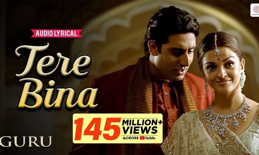 Tere Bina Lyrics Translation Guru A.R. Rahman Tere Bina Chand Ka Sona